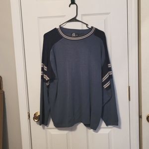 Mens sweater Large blue